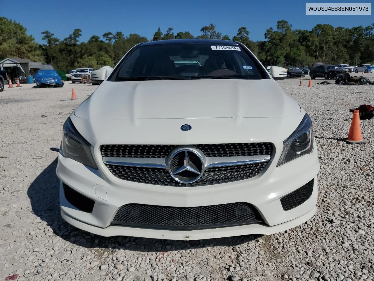 2014 Mercedes-Benz Cla 250 VIN: WDDSJ4EB8EN051978 Lot: 77199684