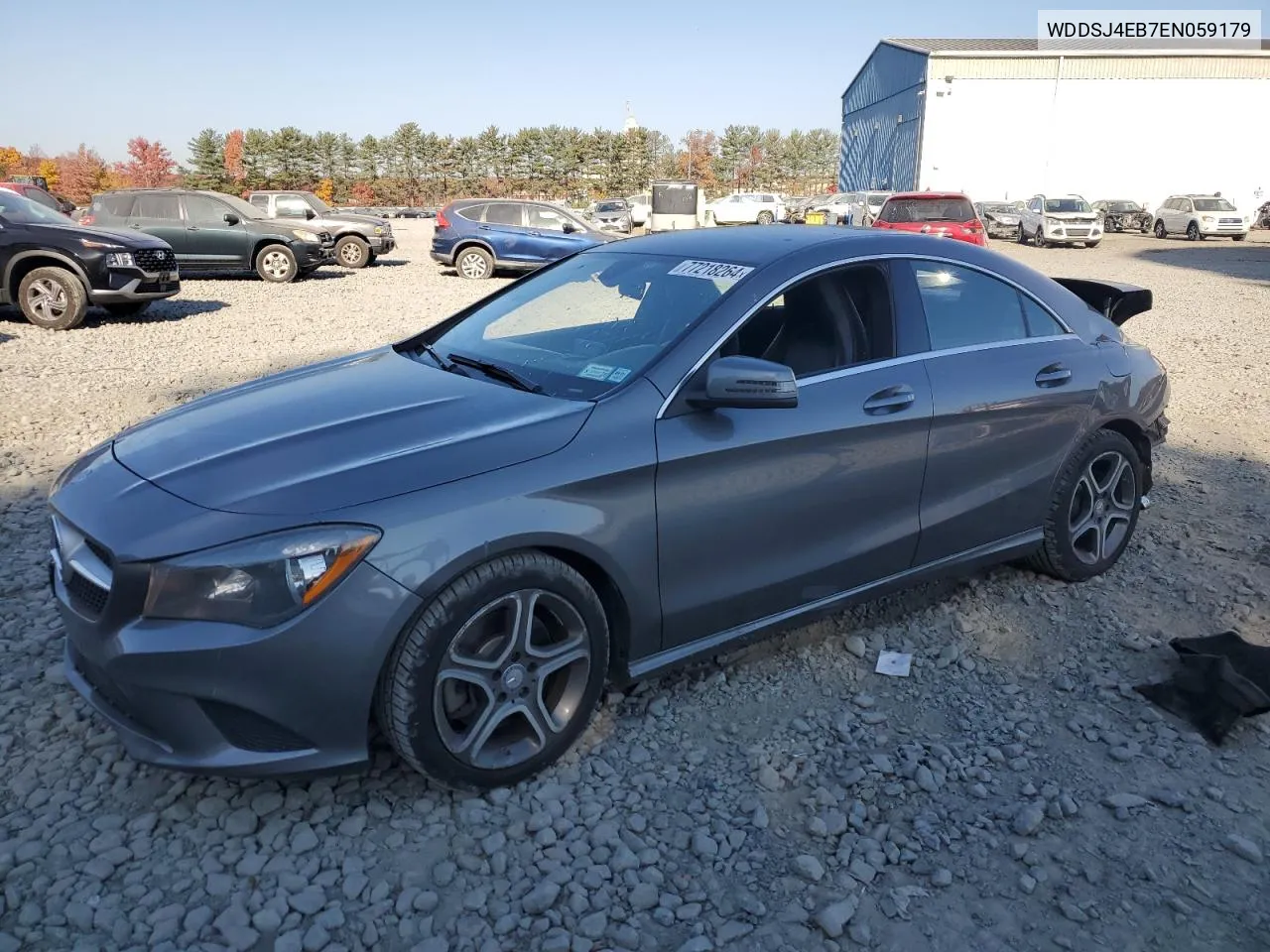 2014 Mercedes-Benz Cla 250 VIN: WDDSJ4EB7EN059179 Lot: 77218264