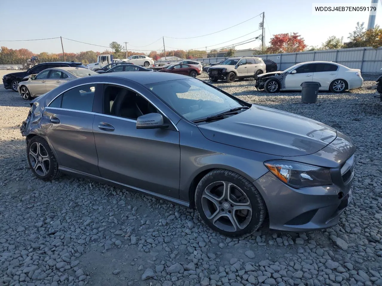 2014 Mercedes-Benz Cla 250 VIN: WDDSJ4EB7EN059179 Lot: 77218264