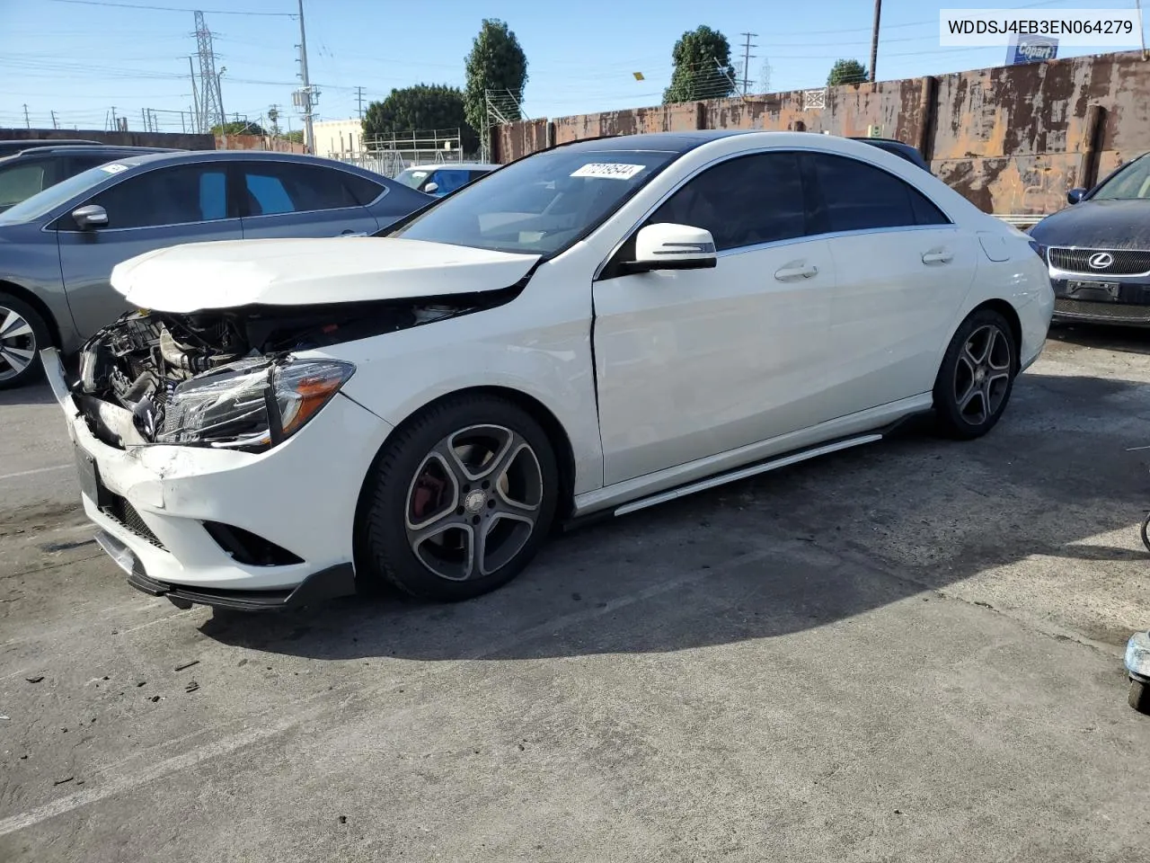 2014 Mercedes-Benz Cla 250 VIN: WDDSJ4EB3EN064279 Lot: 77219544