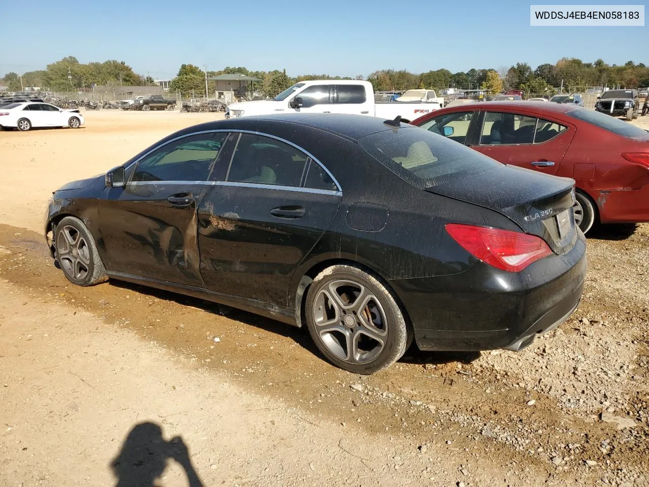 2014 Mercedes-Benz Cla 250 VIN: WDDSJ4EB4EN058183 Lot: 77409514