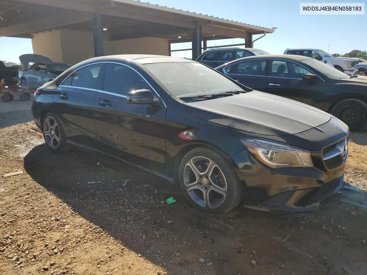 2014 Mercedes-Benz Cla 250 VIN: WDDSJ4EB4EN058183 Lot: 77409514