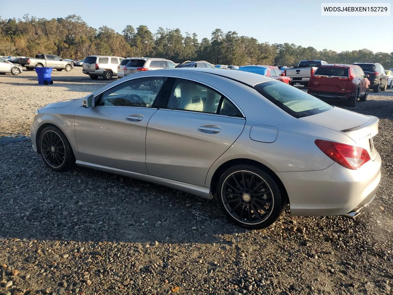 2014 Mercedes-Benz Cla 250 VIN: WDDSJ4EBXEN152729 Lot: 77414364