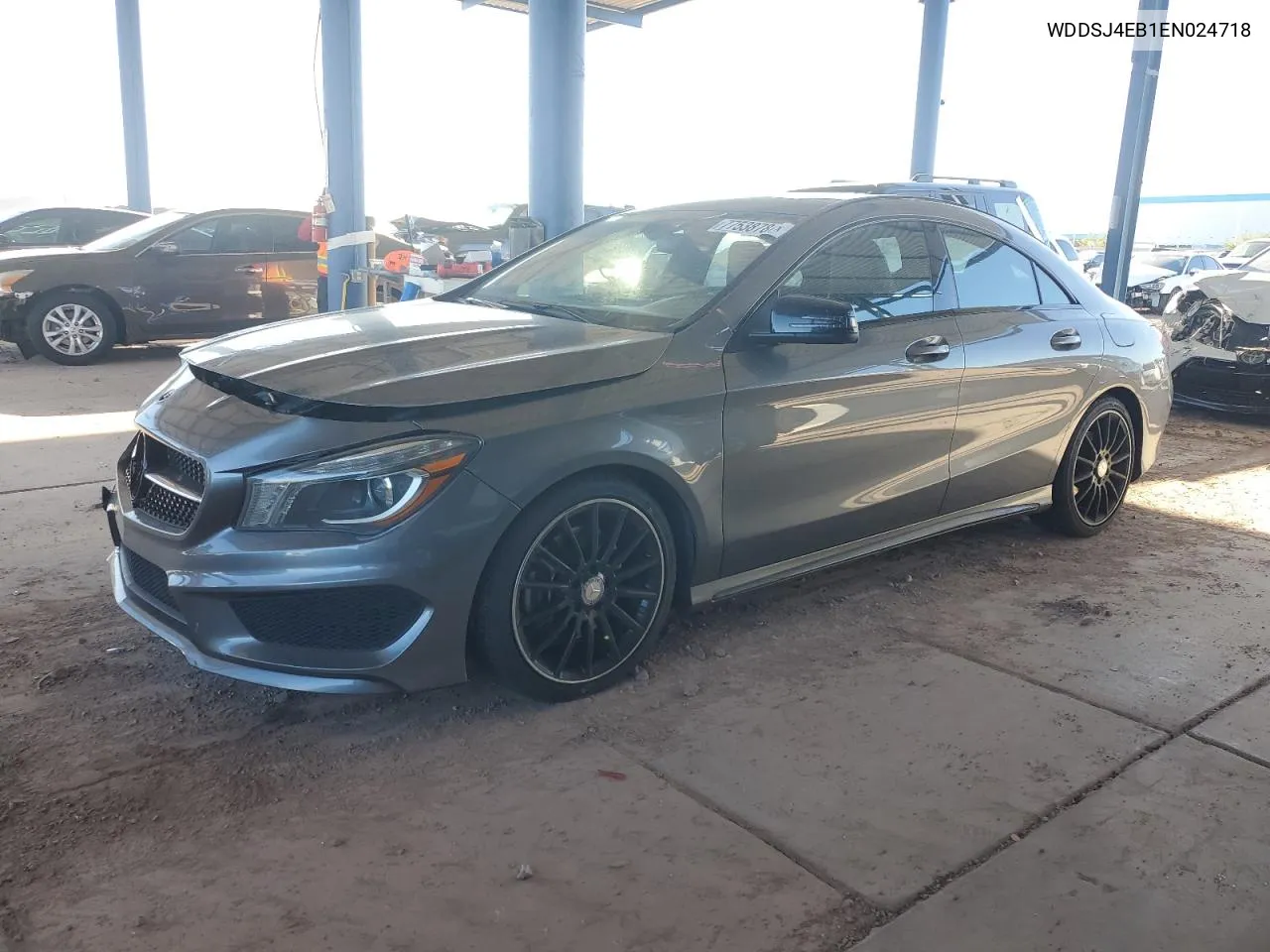 2014 Mercedes-Benz Cla 250 VIN: WDDSJ4EB1EN024718 Lot: 77538784