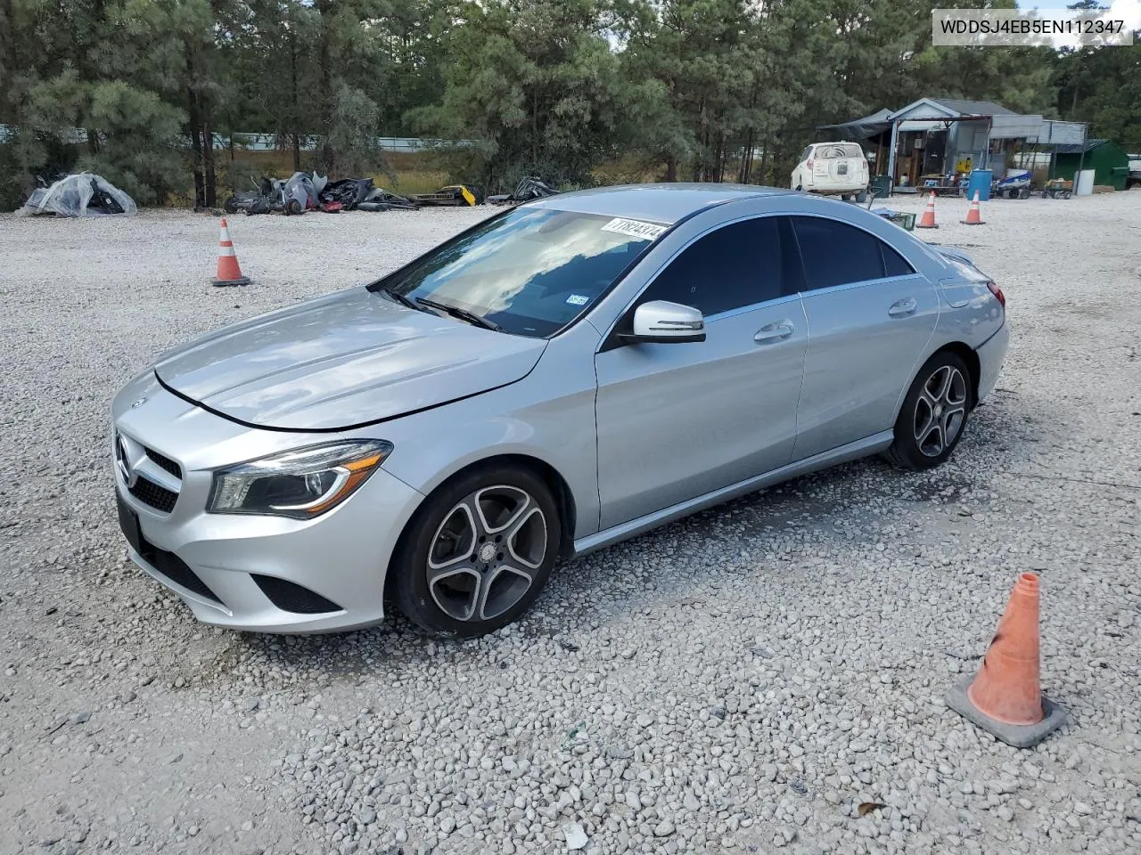 2014 Mercedes-Benz Cla 250 VIN: WDDSJ4EB5EN112347 Lot: 77824374