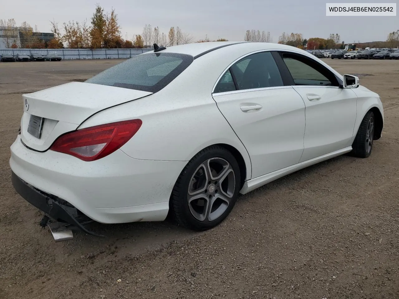 2014 Mercedes-Benz Cla 250 VIN: WDDSJ4EB6EN025542 Lot: 77855194