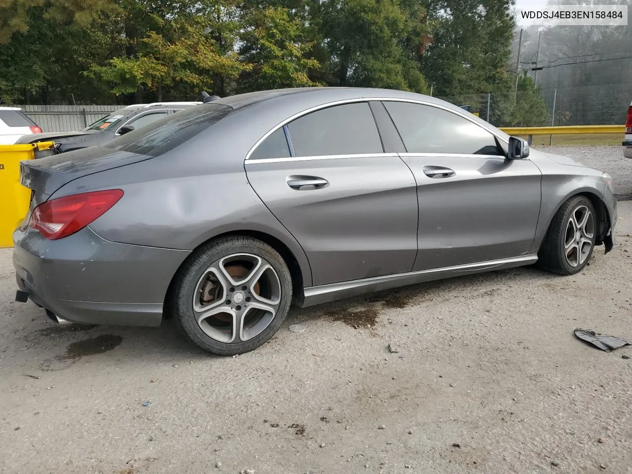 2014 Mercedes-Benz Cla 250 VIN: WDDSJ4EB3EN158484 Lot: 77863464