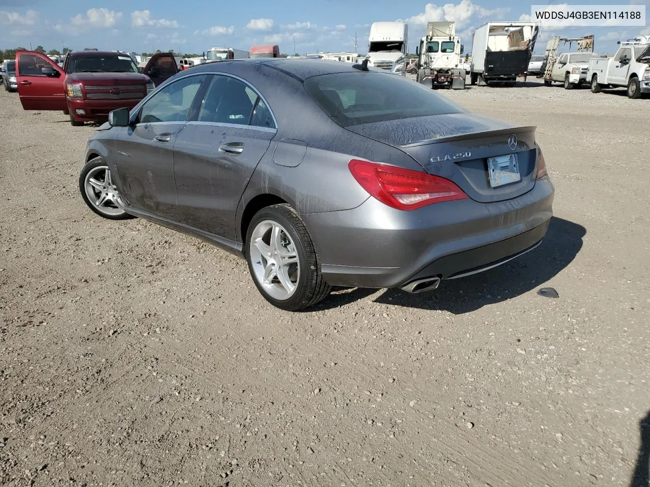 2014 Mercedes-Benz Cla 250 4Matic VIN: WDDSJ4GB3EN114188 Lot: 78025494