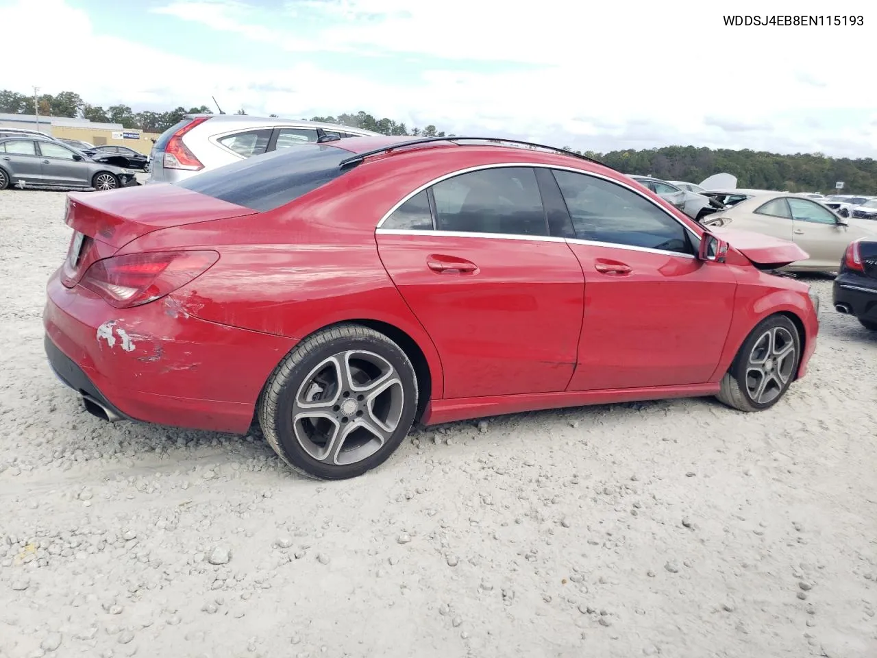 2014 Mercedes-Benz Cla 250 VIN: WDDSJ4EB8EN115193 Lot: 78551714