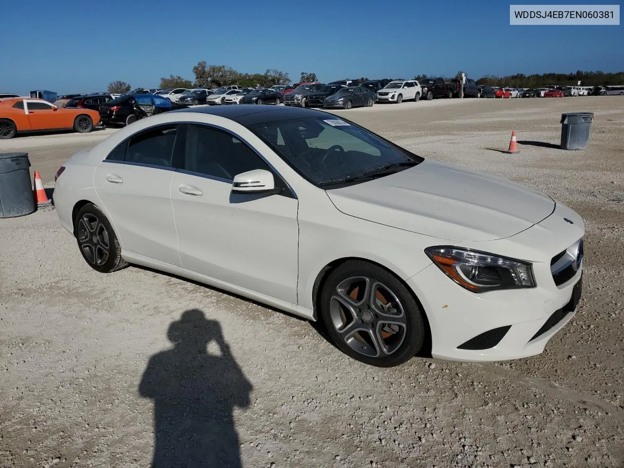 2014 Mercedes-Benz Cla 250 VIN: WDDSJ4EB7EN060381 Lot: 78836214