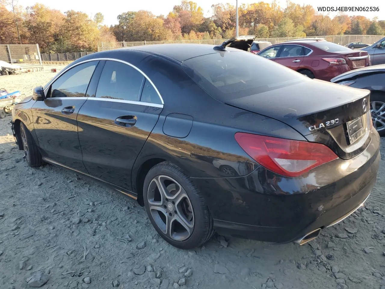 2014 Mercedes-Benz Cla 250 VIN: WDDSJ4EB9EN062536 Lot: 78837344