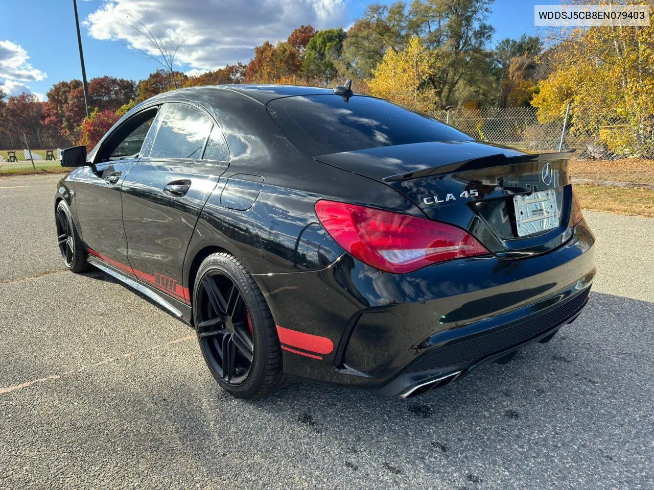 2014 Mercedes-Benz Cla 45 Amg VIN: WDDSJ5CB8EN079403 Lot: 79326084