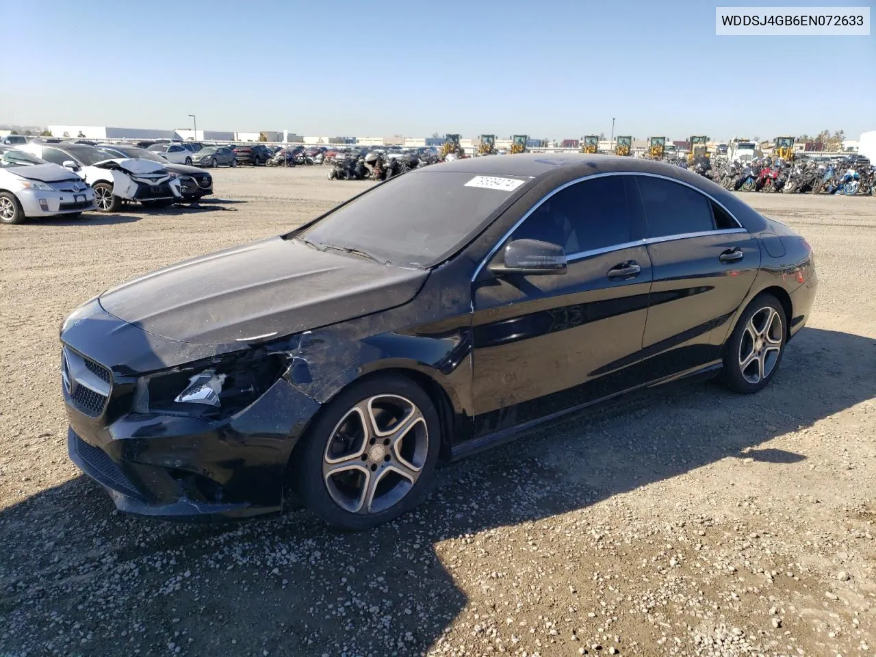 2014 Mercedes-Benz Cla 250 4Matic VIN: WDDSJ4GB6EN072633 Lot: 79539474