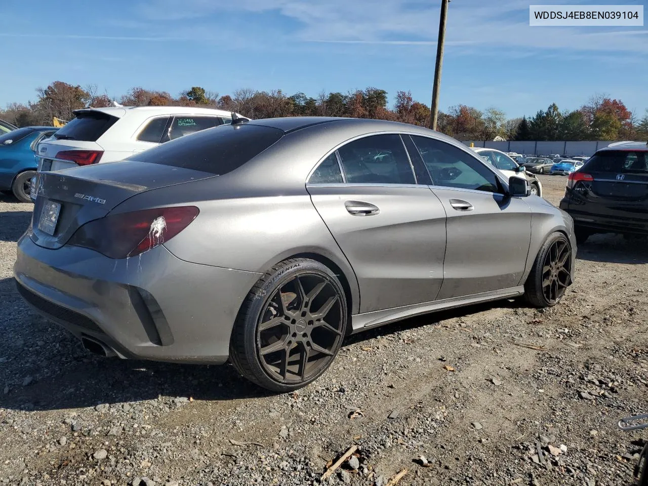 2014 Mercedes-Benz Cla 250 VIN: WDDSJ4EB8EN039104 Lot: 79731474