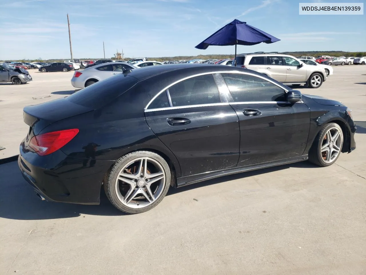 2014 Mercedes-Benz Cla 250 VIN: WDDSJ4EB4EN139359 Lot: 80258034