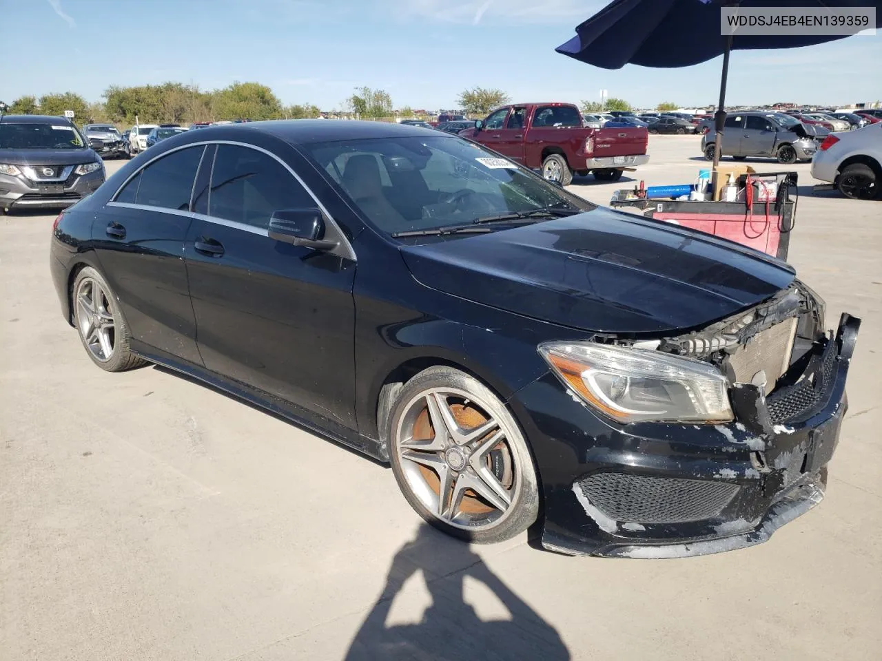 2014 Mercedes-Benz Cla 250 VIN: WDDSJ4EB4EN139359 Lot: 80258034