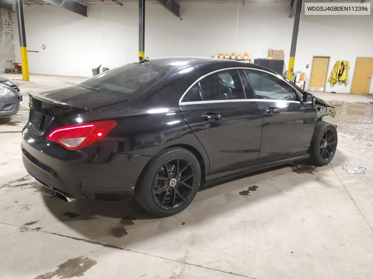 2014 Mercedes-Benz Cla 250 4Matic VIN: WDDSJ4GB0EN112396 Lot: 80540694