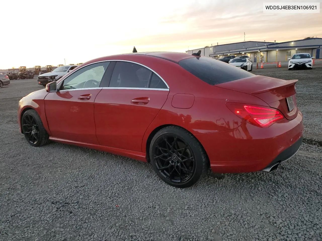 2014 Mercedes-Benz Cla 250 VIN: WDDSJ4EB3EN106921 Lot: 80802114