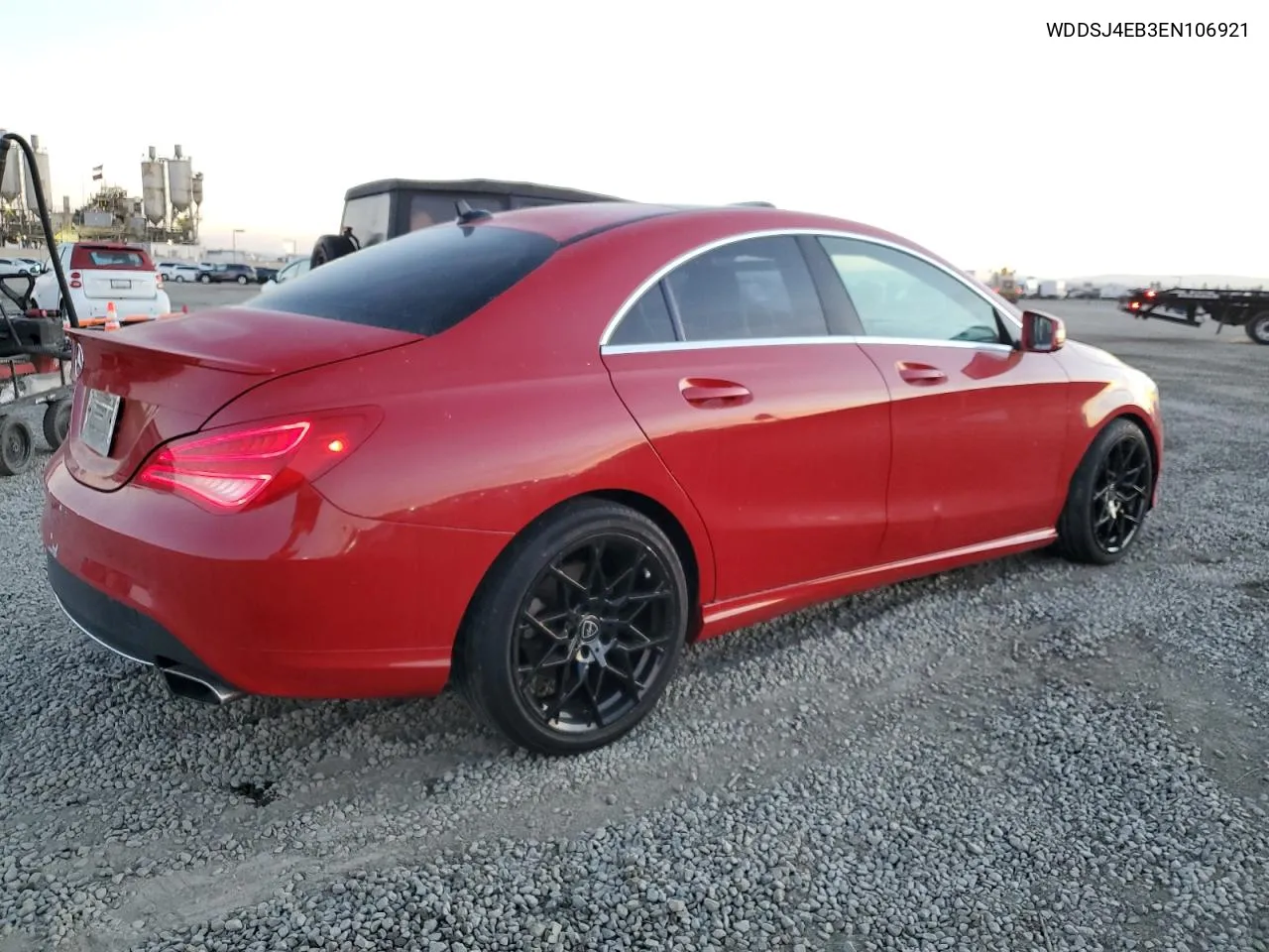 2014 Mercedes-Benz Cla 250 VIN: WDDSJ4EB3EN106921 Lot: 80802114