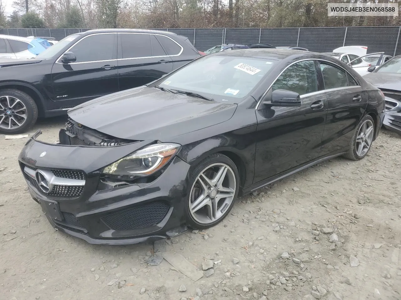 2014 Mercedes-Benz Cla 250 VIN: WDDSJ4EB3EN068588 Lot: 80824644