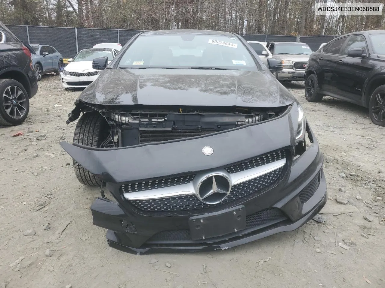 2014 Mercedes-Benz Cla 250 VIN: WDDSJ4EB3EN068588 Lot: 80824644