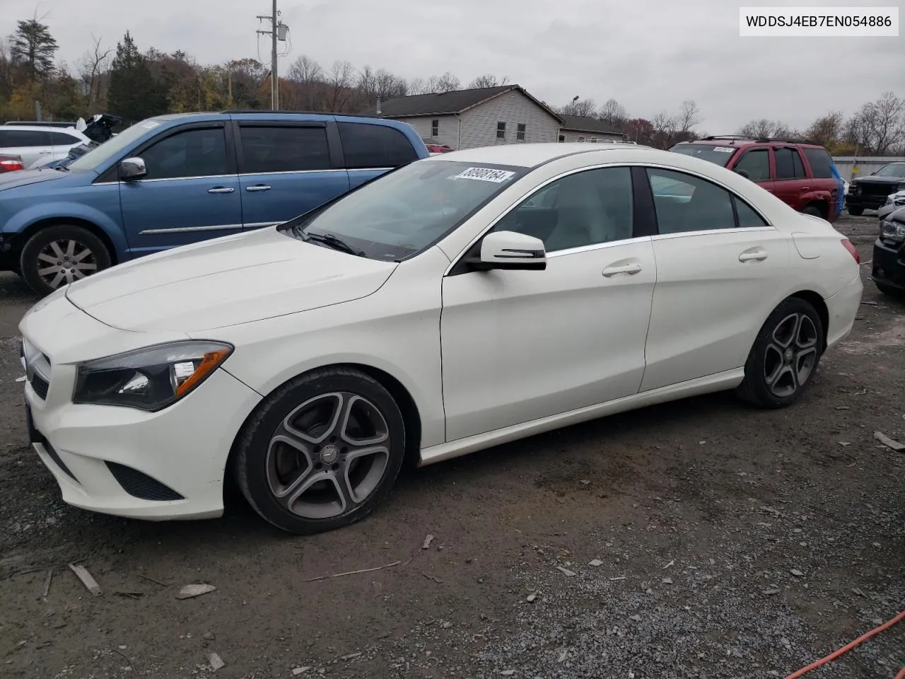 2014 Mercedes-Benz Cla 250 VIN: WDDSJ4EB7EN054886 Lot: 80908164