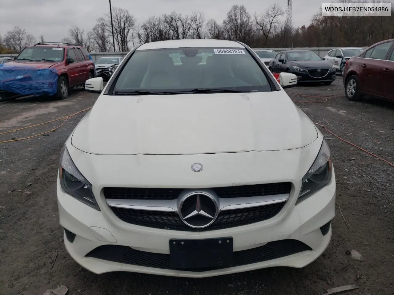 2014 Mercedes-Benz Cla 250 VIN: WDDSJ4EB7EN054886 Lot: 80908164