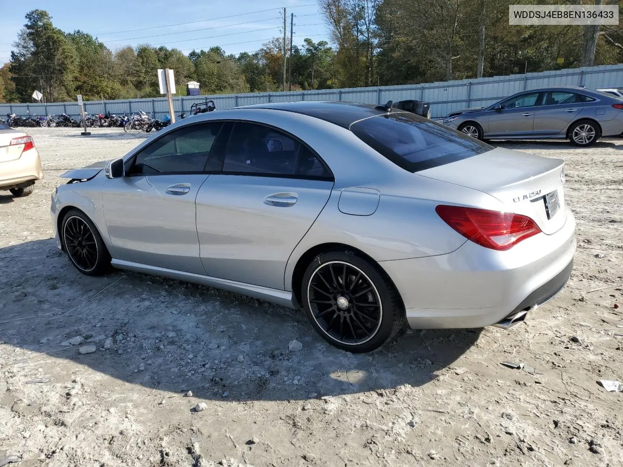 2014 Mercedes-Benz Cla 250 VIN: WDDSJ4EB8EN136433 Lot: 81147284