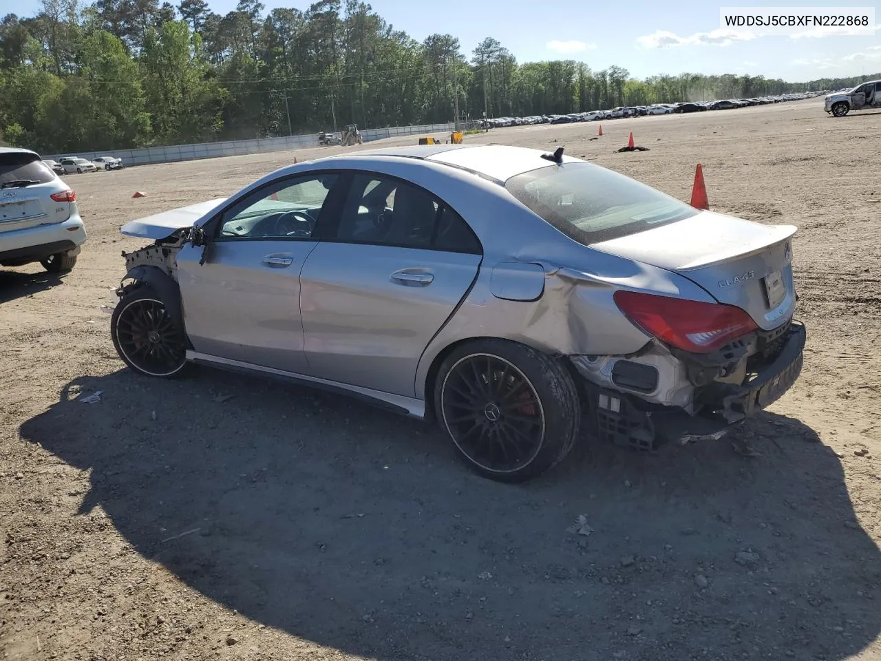 2015 Mercedes-Benz Cla 45 Amg VIN: WDDSJ5CBXFN222868 Lot: 49280594