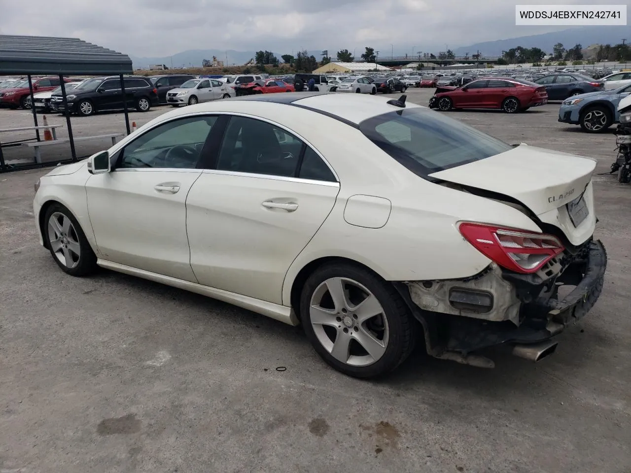 2015 Mercedes-Benz Cla 250 VIN: WDDSJ4EBXFN242741 Lot: 52088134