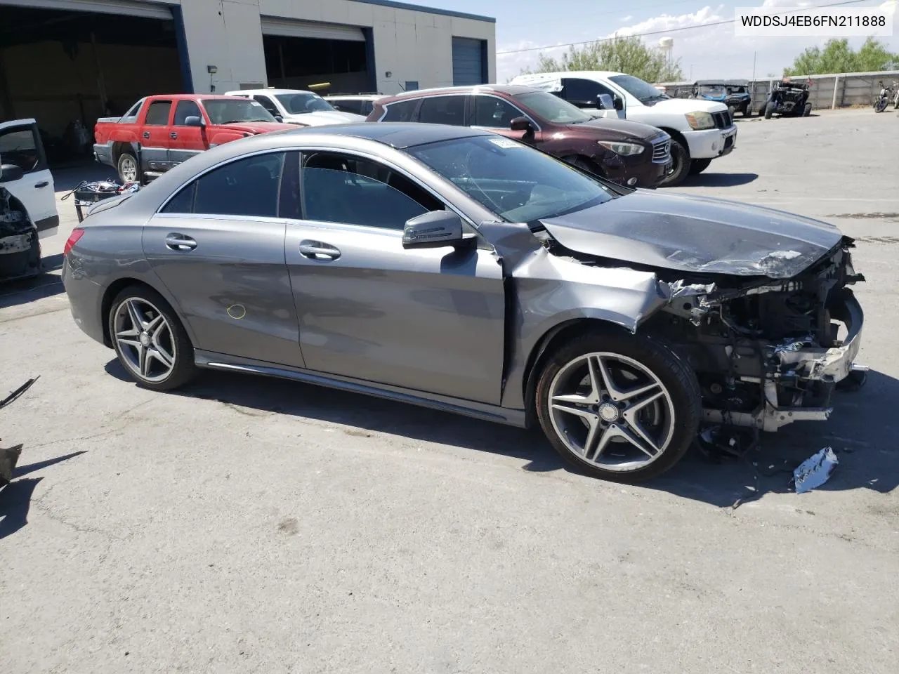 2015 Mercedes-Benz Cla 250 VIN: WDDSJ4EB6FN211888 Lot: 57952084