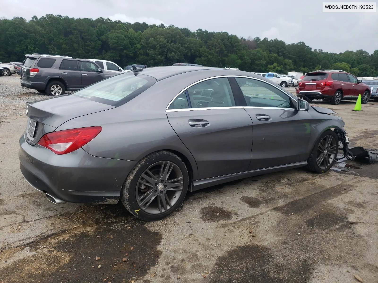 2015 Mercedes-Benz Cla 250 VIN: WDDSJ4EB6FN193523 Lot: 59482154