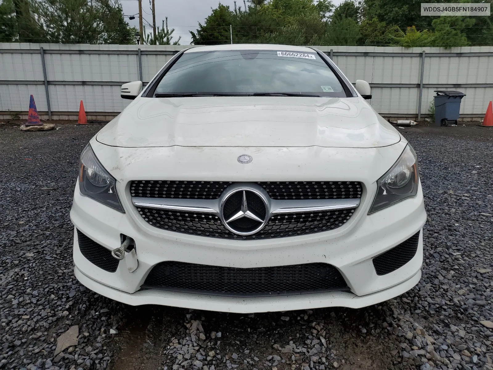 2015 Mercedes-Benz Cla 250 4Matic VIN: WDDSJ4GB5FN184907 Lot: 66662284