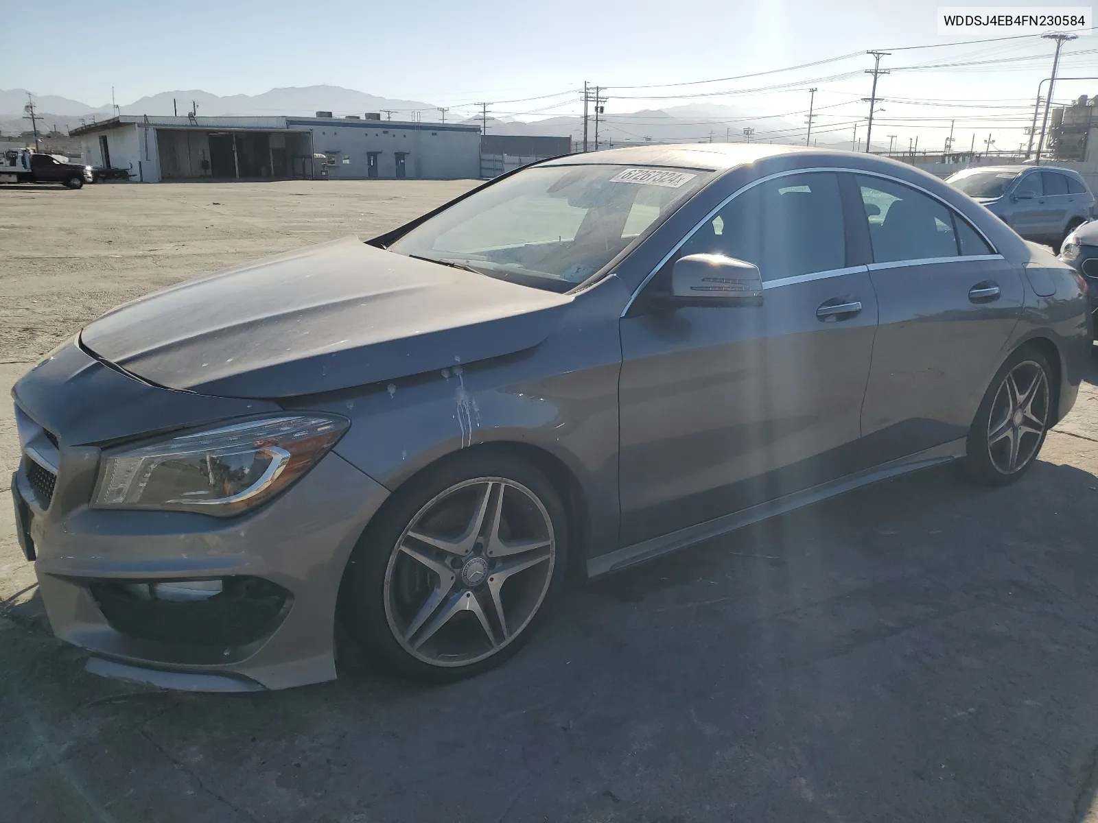 2015 Mercedes-Benz Cla 250 VIN: WDDSJ4EB4FN230584 Lot: 67267324