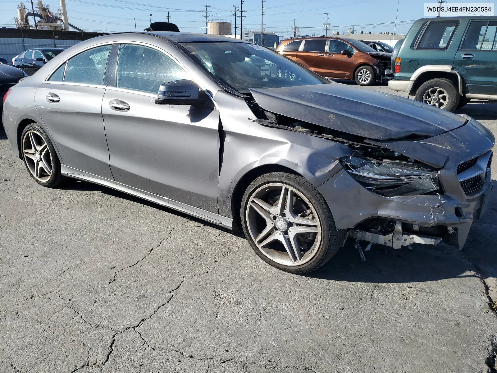 2015 Mercedes-Benz Cla 250 VIN: WDDSJ4EB4FN230584 Lot: 67267324