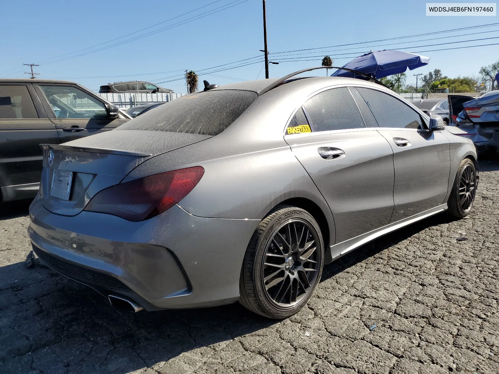 2015 Mercedes-Benz Cla 250 VIN: WDDSJ4EB6FN197460 Lot: 67797364