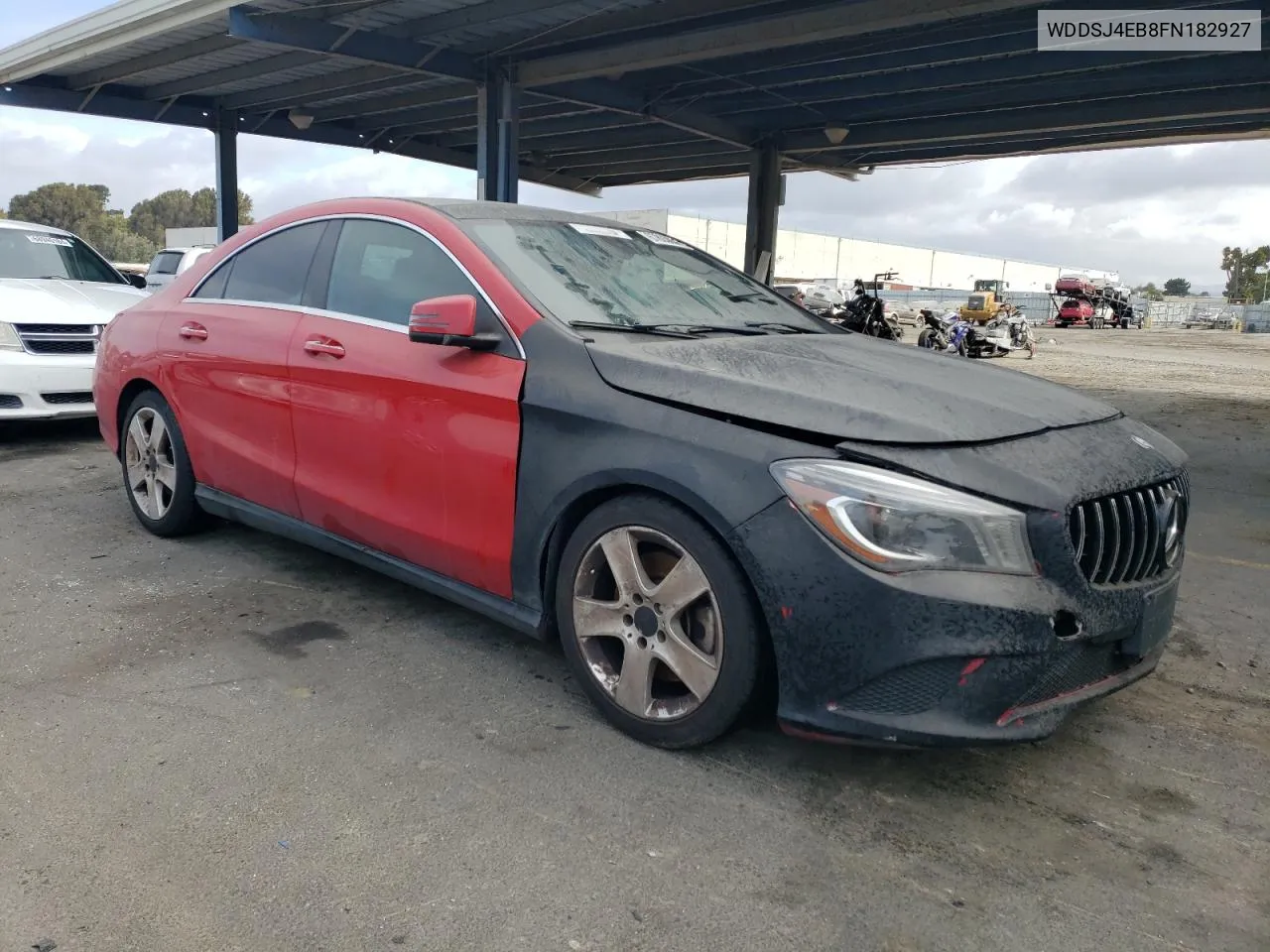 2015 Mercedes-Benz Cla 250 VIN: WDDSJ4EB8FN182927 Lot: 67803854