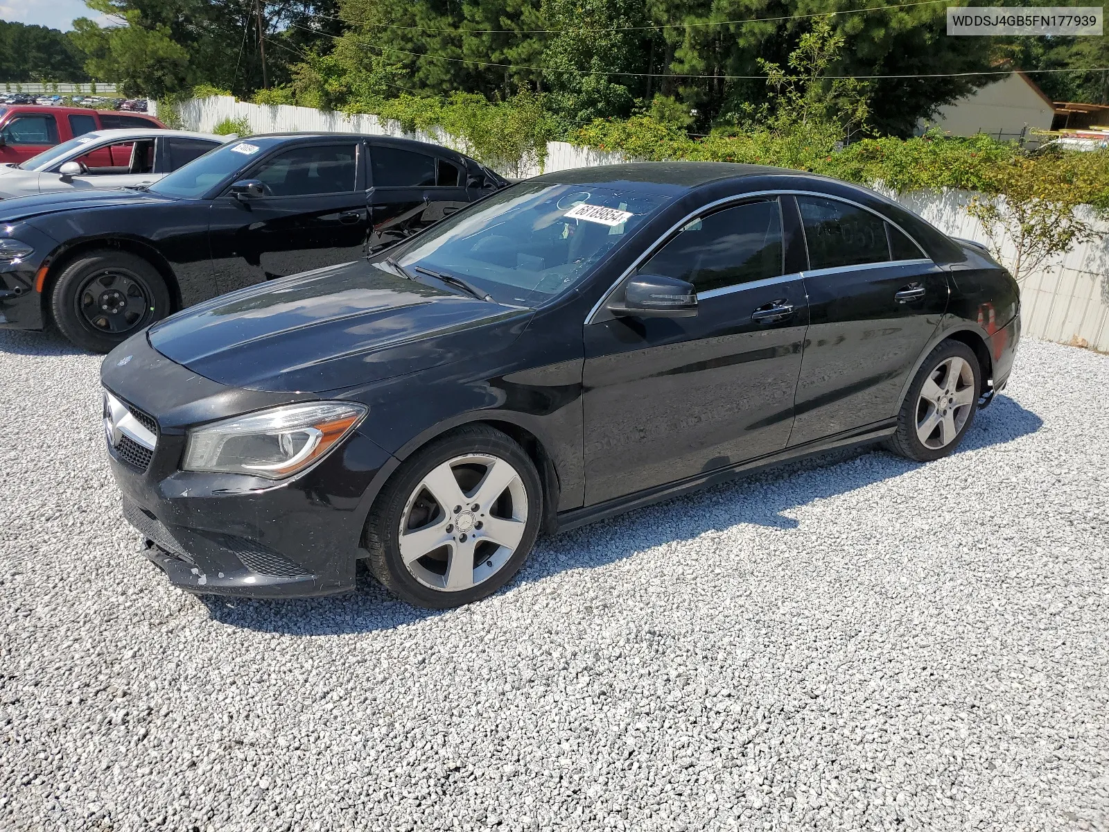 2015 Mercedes-Benz Cla 250 4Matic VIN: WDDSJ4GB5FN177939 Lot: 68189854