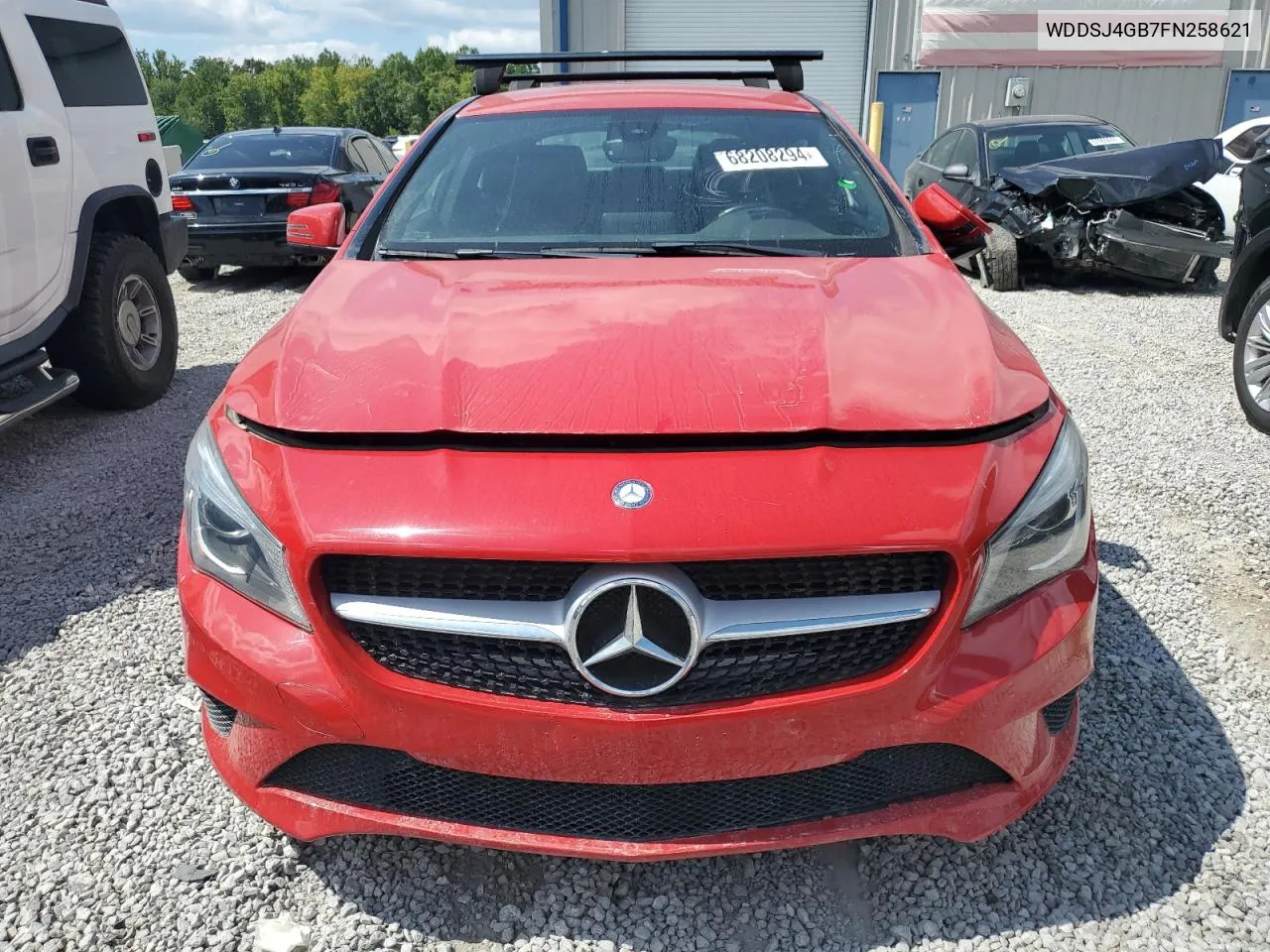 2015 Mercedes-Benz Cla 250 4Matic VIN: WDDSJ4GB7FN258621 Lot: 68208294