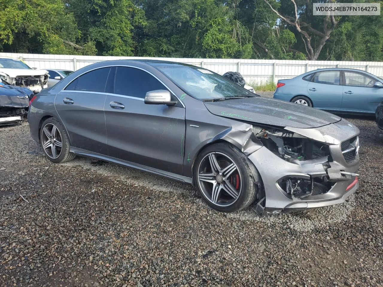 2015 Mercedes-Benz Cla 250 VIN: WDDSJ4EB7FN164273 Lot: 68263364