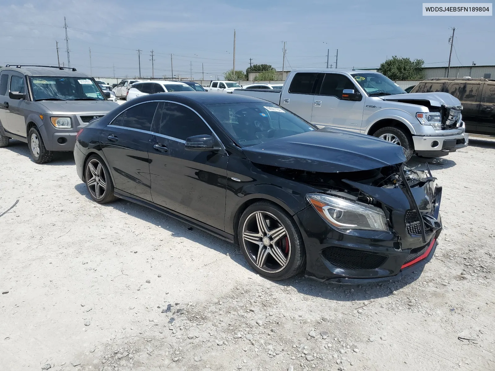 2015 Mercedes-Benz Cla 250 VIN: WDDSJ4EB5FN189804 Lot: 68501164