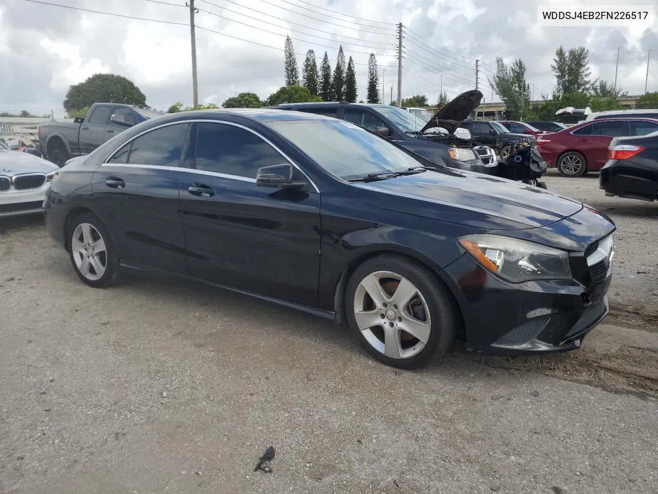 2015 Mercedes-Benz Cla 250 VIN: WDDSJ4EB2FN226517 Lot: 69200244