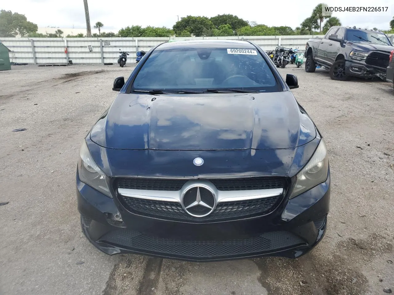 2015 Mercedes-Benz Cla 250 VIN: WDDSJ4EB2FN226517 Lot: 69200244