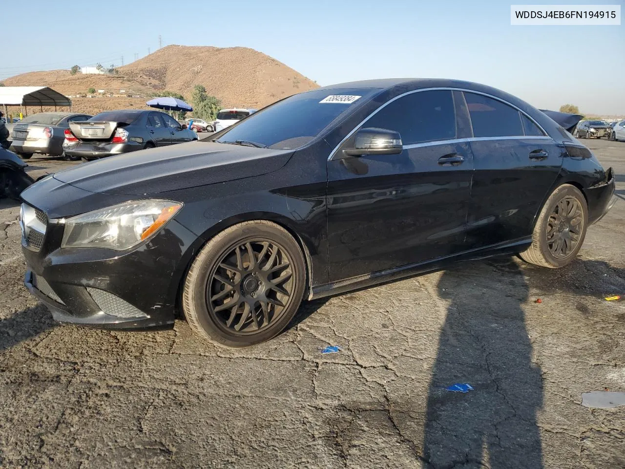 2015 Mercedes-Benz Cla 250 VIN: WDDSJ4EB6FN194915 Lot: 70702304