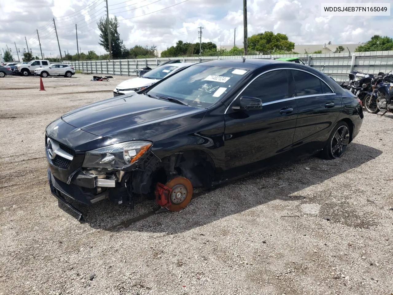 2015 Mercedes-Benz Cla 250 VIN: WDDSJ4EB7FN165049 Lot: 71482124