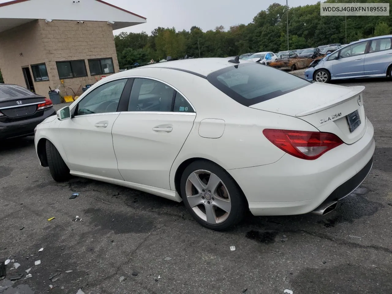 2015 Mercedes-Benz Cla 250 4Matic VIN: WDDSJ4GBXFN189553 Lot: 71615844