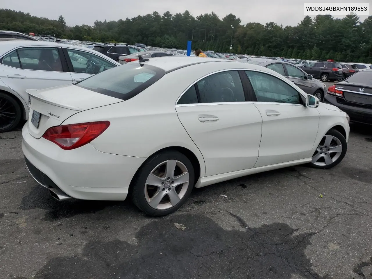 2015 Mercedes-Benz Cla 250 4Matic VIN: WDDSJ4GBXFN189553 Lot: 71615844