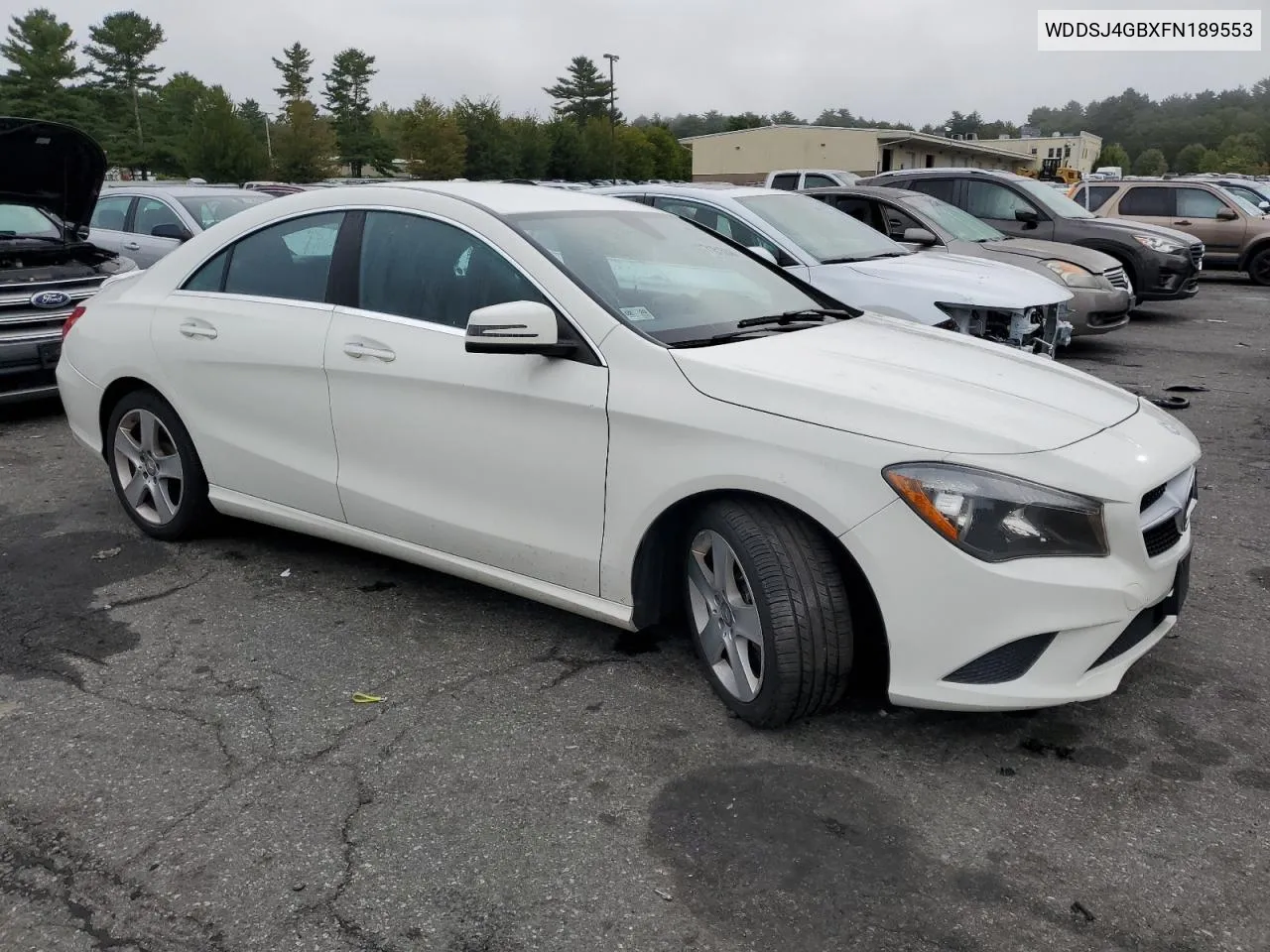 2015 Mercedes-Benz Cla 250 4Matic VIN: WDDSJ4GBXFN189553 Lot: 71615844