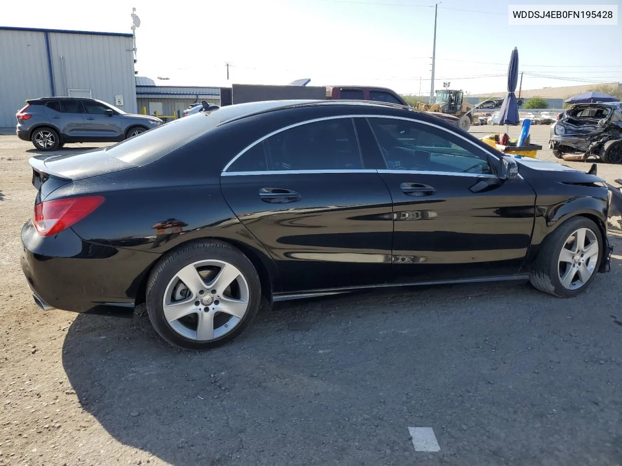 2015 Mercedes-Benz Cla 250 VIN: WDDSJ4EB0FN195428 Lot: 71629924