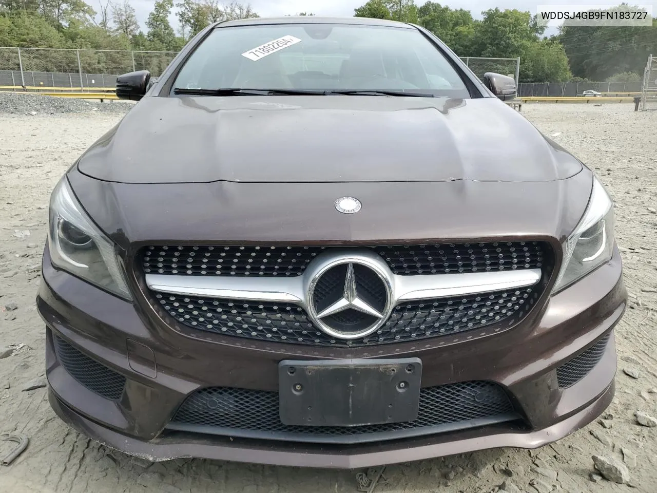 WDDSJ4GB9FN183727 2015 Mercedes-Benz Cla 250 4Matic